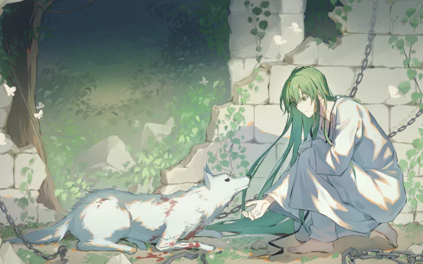 Wolf (Fate/strange fake) Lancer (Fate/strange fake) Anime Fate/strange fake HD Desktop Wallpaper | Background Image