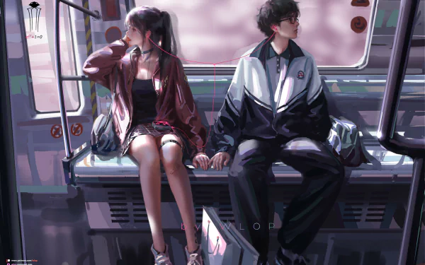 Anime Original lofi HD Desktop Wallpaper | Background Image