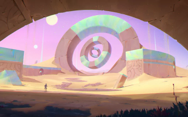 Sci Fi Structure HD Desktop Wallpaper | Background Image