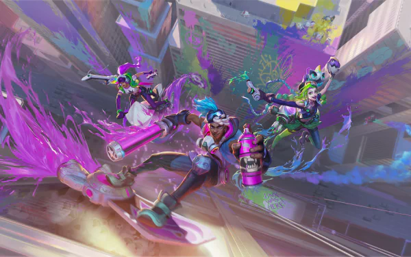  Chroma Crash Skinline KV for Wild Rift by KK Zhang