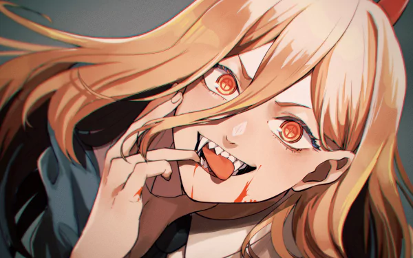 Power (Chainsaw Man) Anime Chainsaw Man HD Desktop Wallpaper | Background Image