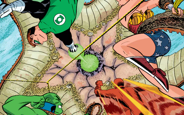 Comic DC: The New Frontier HD Desktop Wallpaper | Background Image