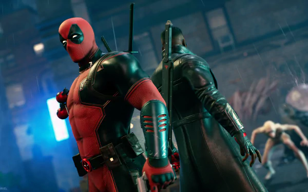 Deadpool video game Marvel's Midnight Suns HD Desktop Wallpaper | Background Image