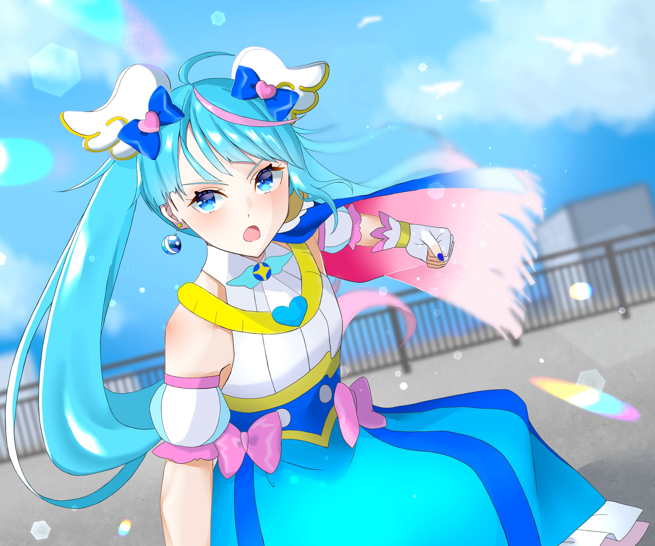 Anime Hirogaru Sky! Pretty Cure HD Wallpaper by umi chu