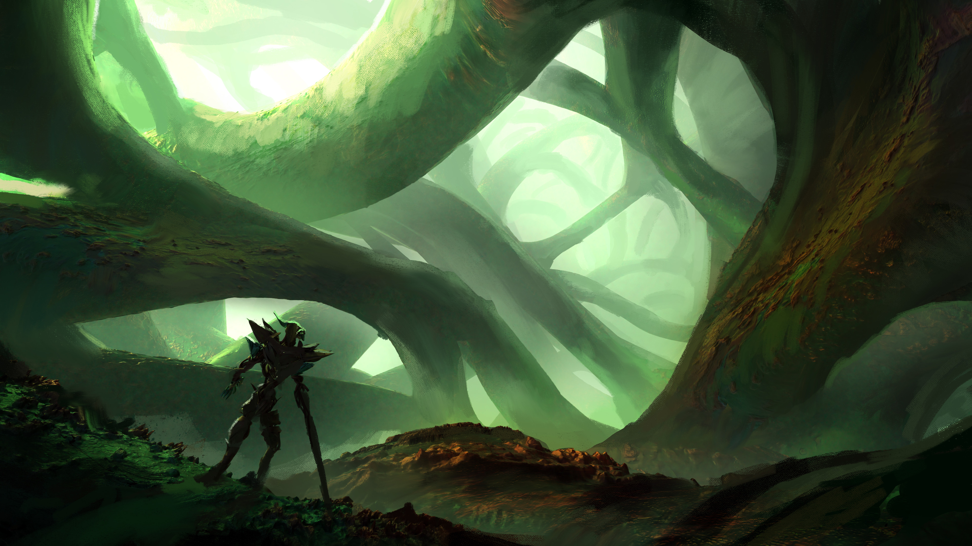 Magic The Gathering Forest Art