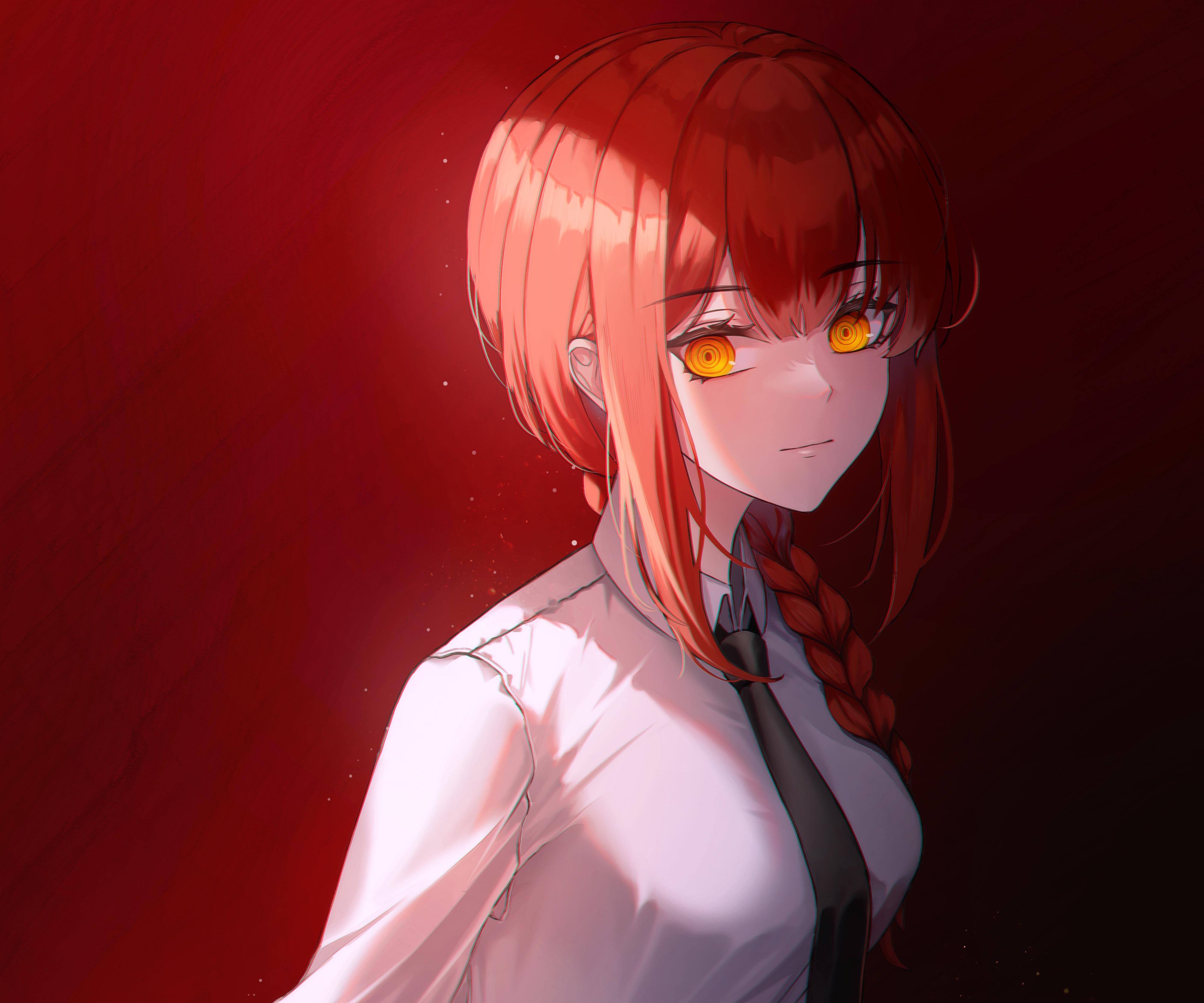 Download Makima (Chainsaw Man) Anime Chainsaw Man 4k Ultra HD Wallpaper