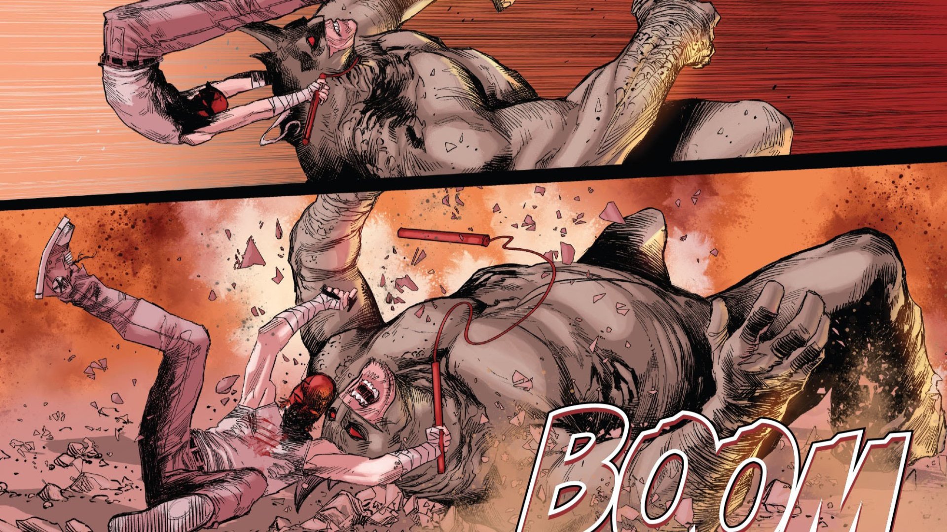 Download Rhino (Marvel Comics) Comic Daredevil HD Wallpaper by Marco Checchetto