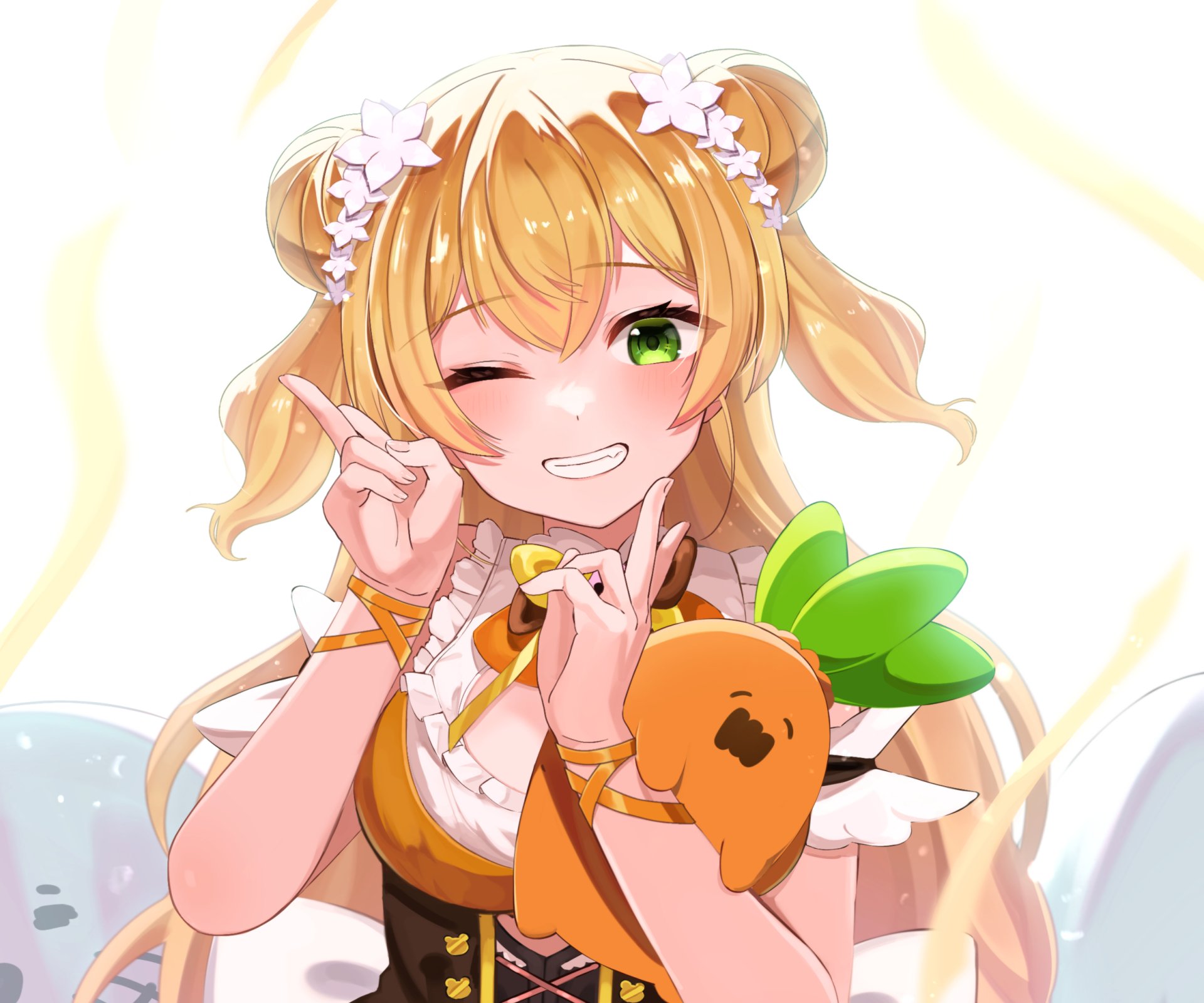 Download Hololive Momosuzu Nene Anime Virtual Youtuber HD Wallpaper by kumaihak