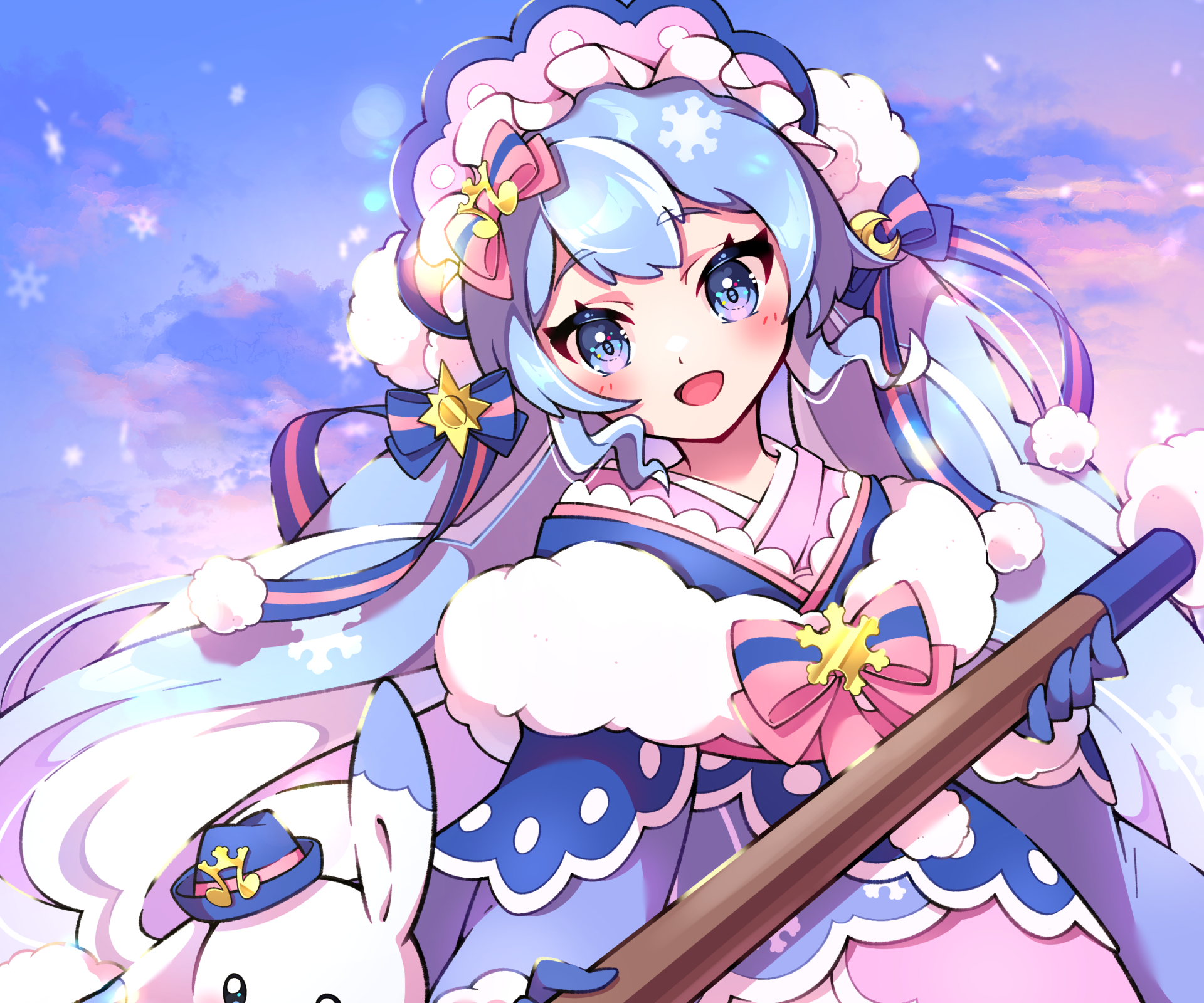 Download Hatsune Miku Anime Vocaloid HD Wallpaper by ponyui0728