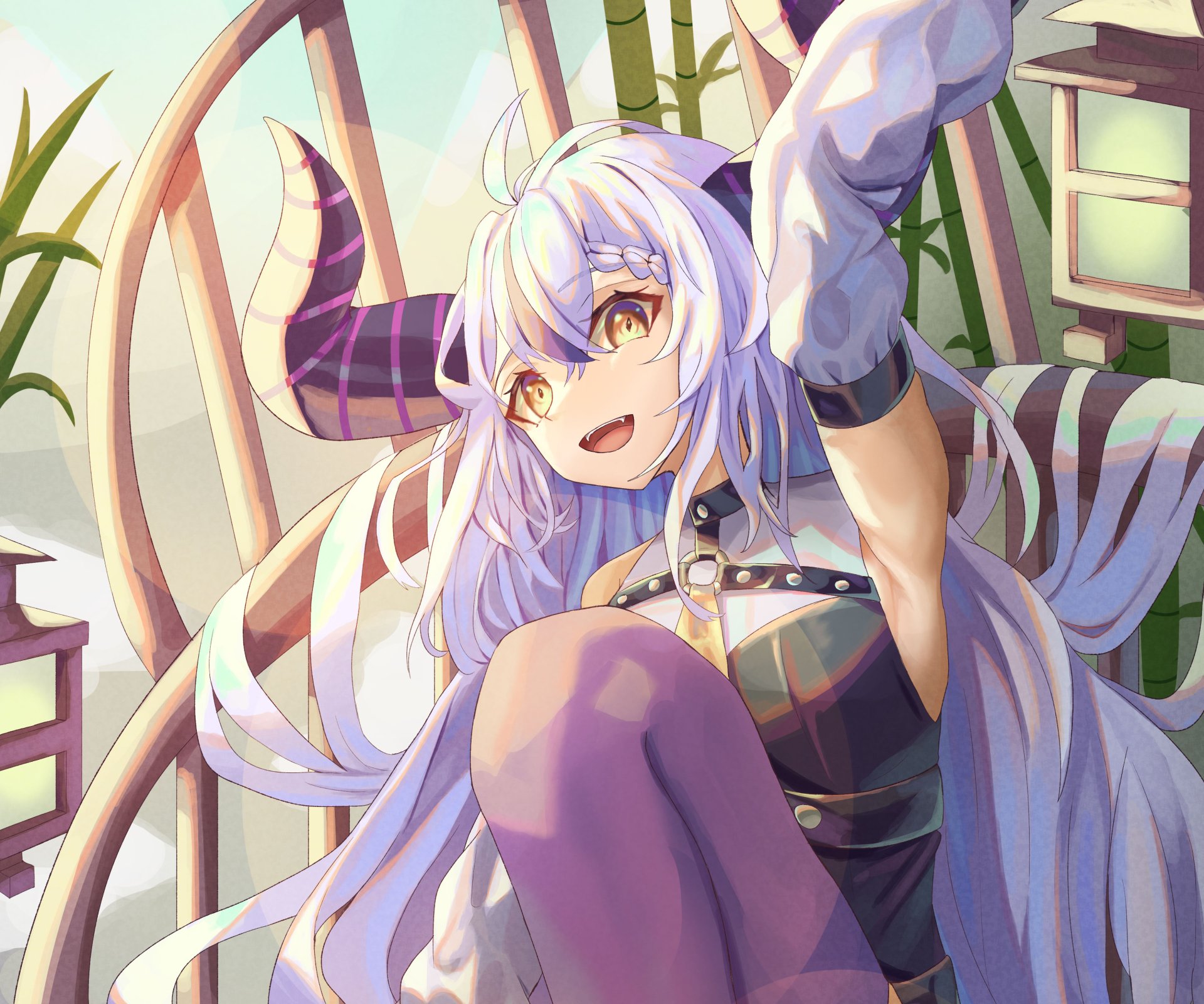 Download Hololive La+ Darknesss (Virtual Youtuber) Anime Virtual Youtuber HD Wallpaper by Postic a