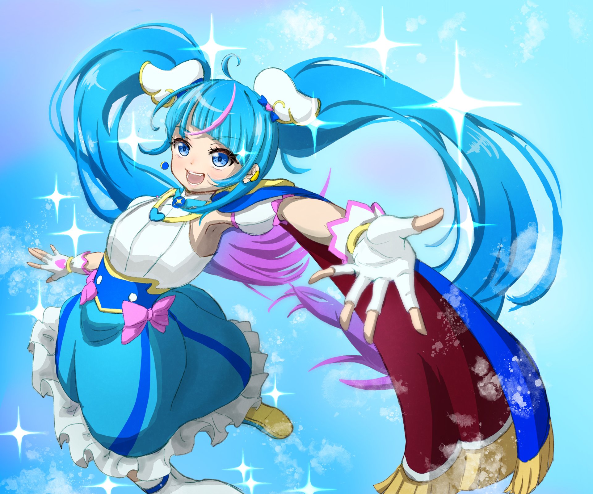 Download Sora Harewataru Anime Hirogaru Sky! Pretty Cure HD Wallpaper by krsw lapin