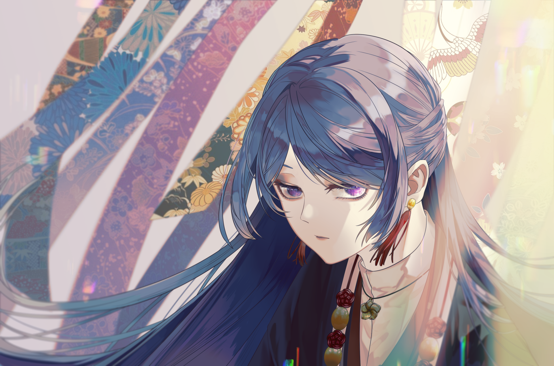 Download Nijisanji Genzuki Tojiro Anime Virtual Youtuber HD Wallpaper
