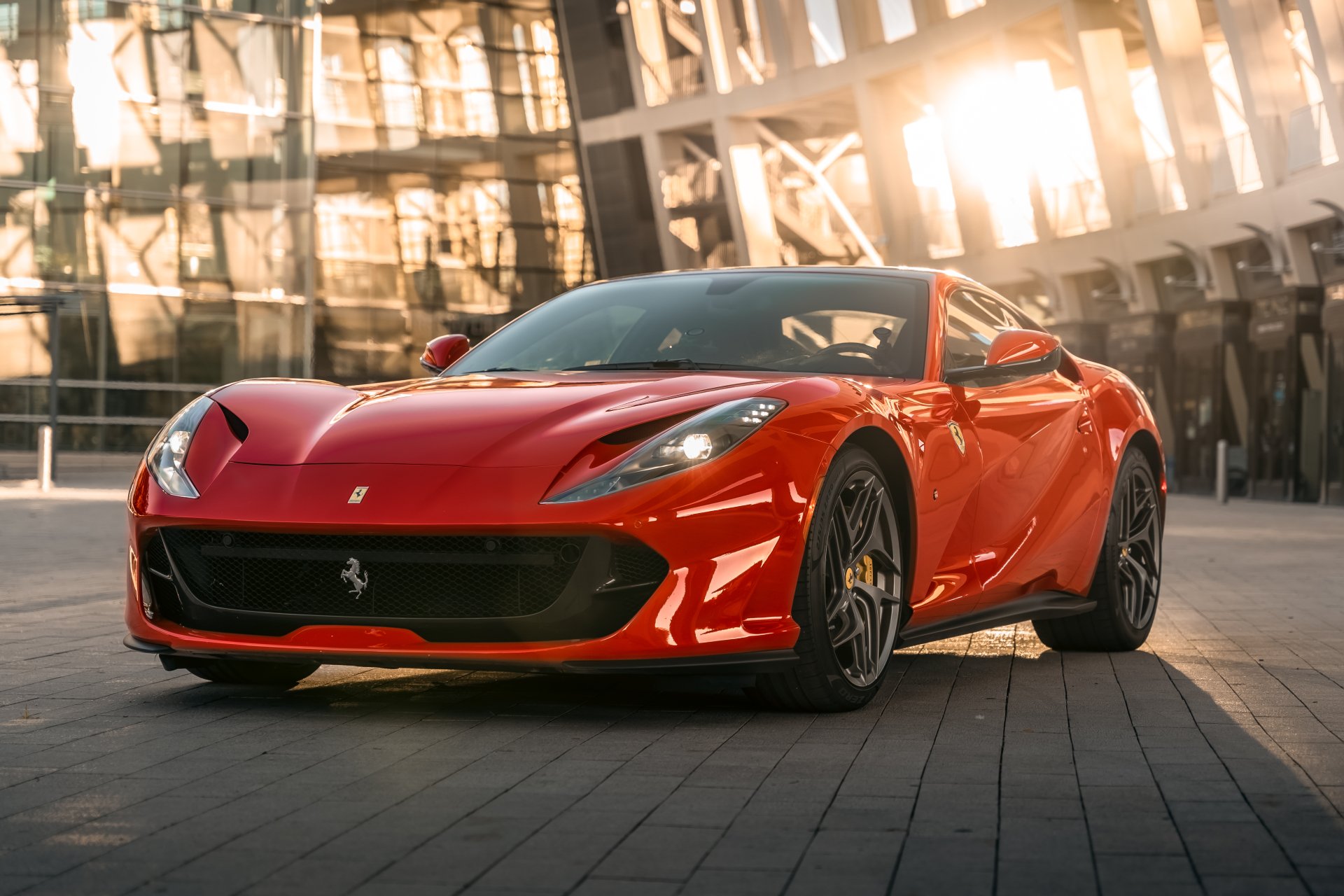 Download Vehicle Ferrari 812 Superfast 4k Ultra HD Wallpaper 