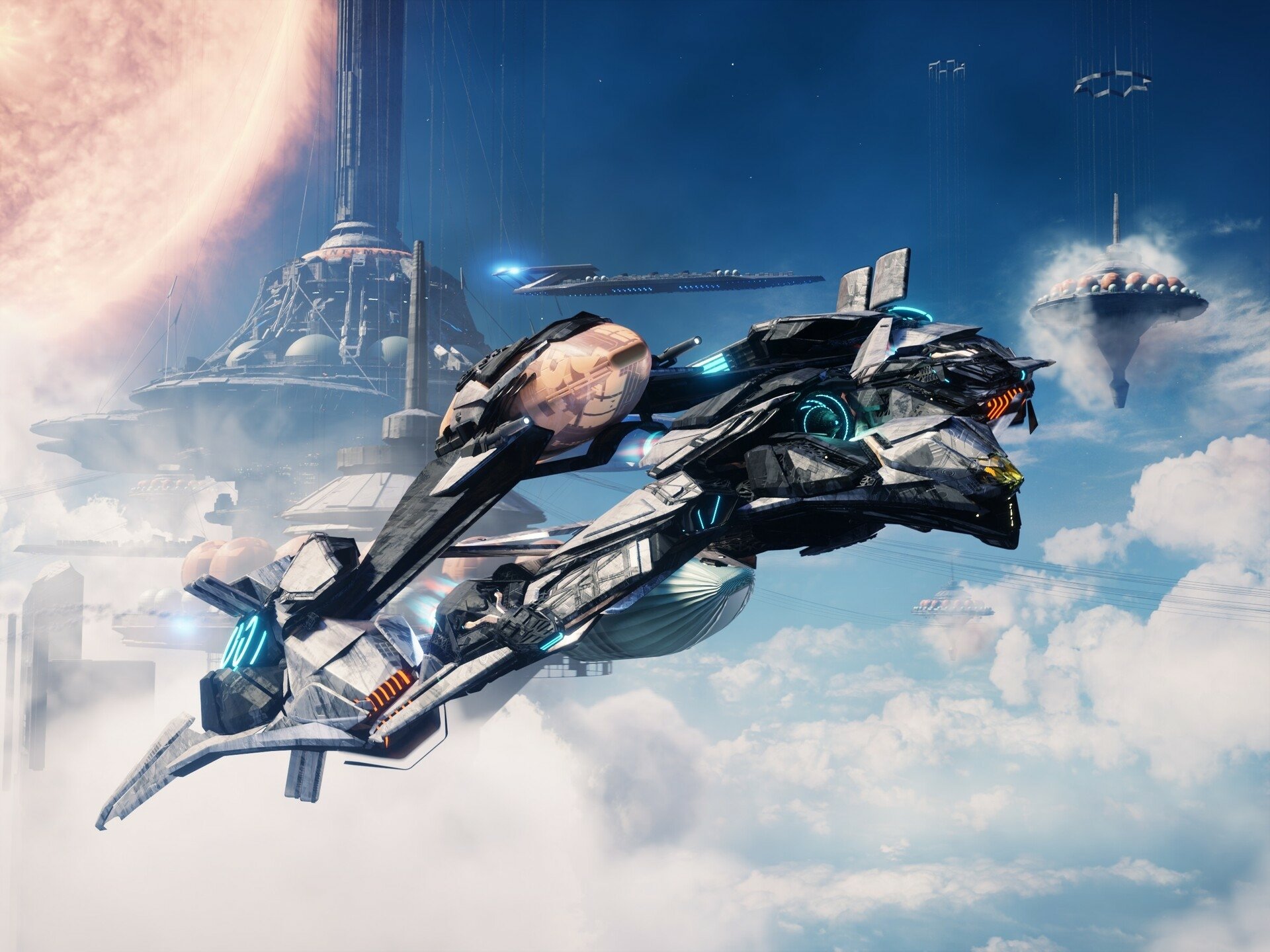 Download Sci Fi Vehicle HD Wallpaper by wanoco4d