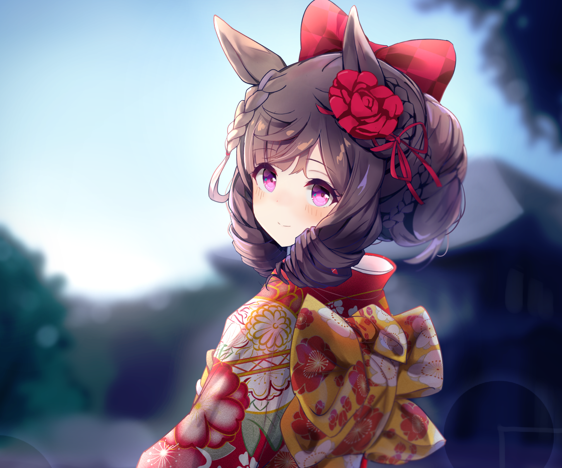 Download Daiichi Ruby Anime Uma Musume: Pretty Derby HD Wallpaper by EZEuQCmZCBPhKMg