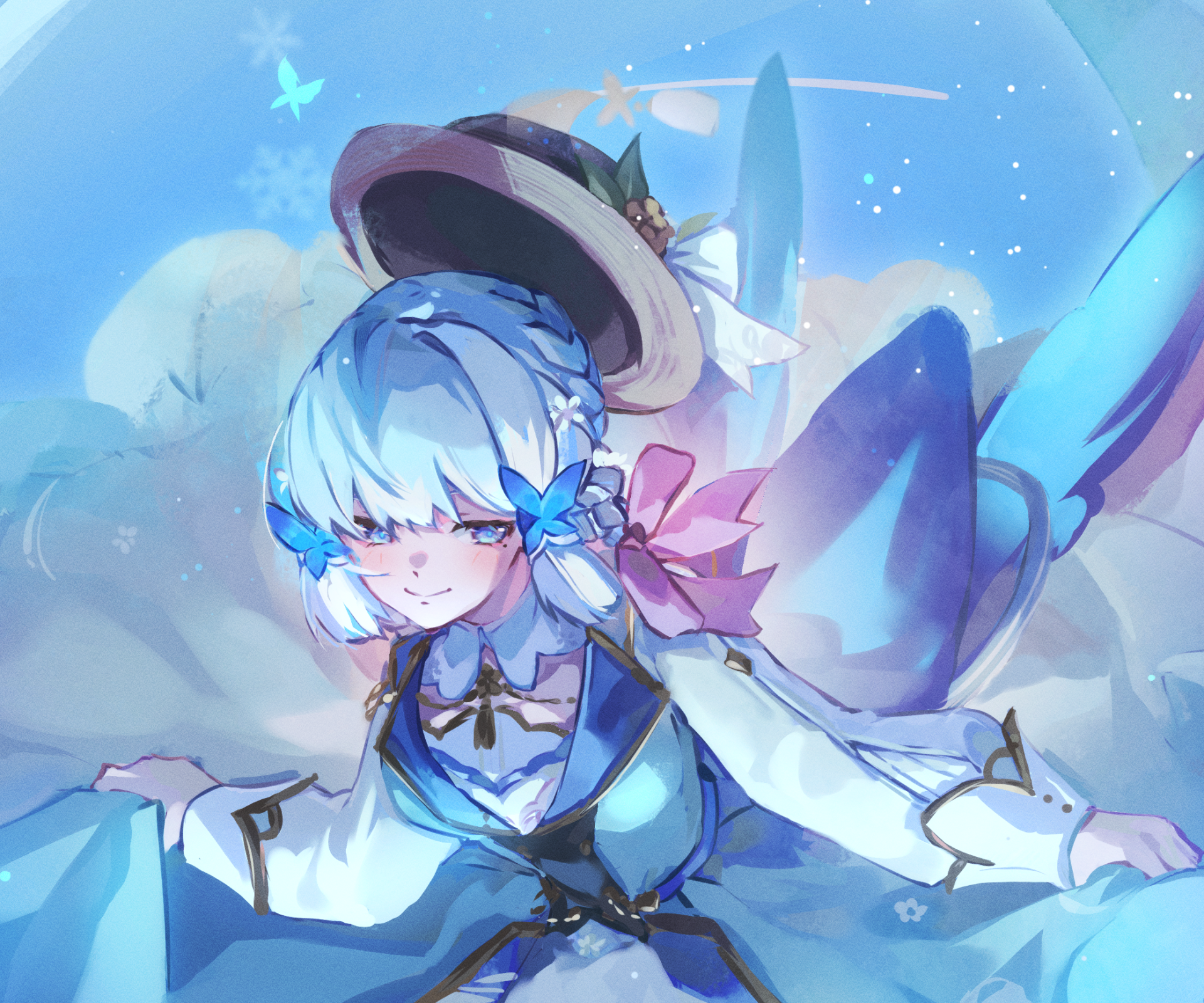 Download Kamisato Ayaka (Genshin Impact) Video Game Genshin Impact HD Wallpaper by Lyrie