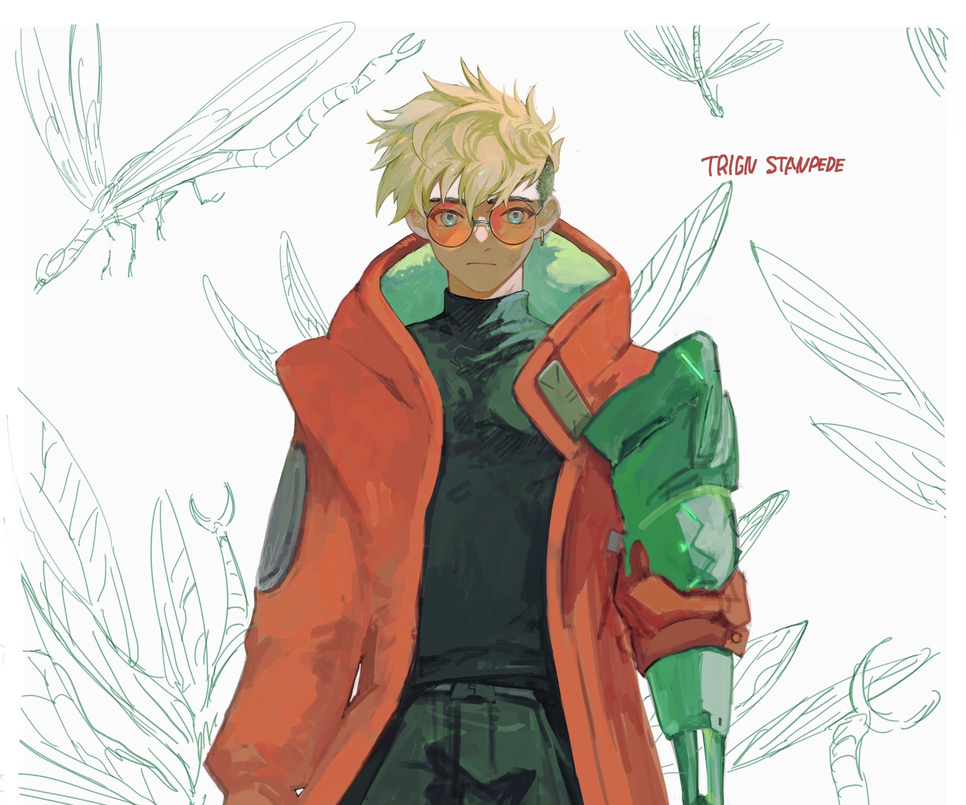 Download Vash The Stampede Anime Trigun Stampede HD Wallpaper