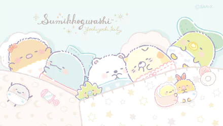 Anime Sumikko Gurashi HD Desktop Wallpaper | Background Image