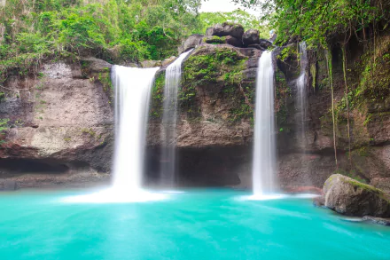nature waterfall HD Desktop Wallpaper | Background Image