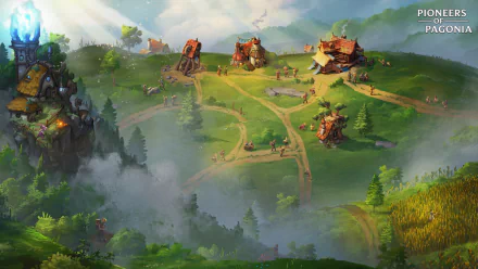 video game Pioneers of Pagonia HD Desktop Wallpaper | Background Image