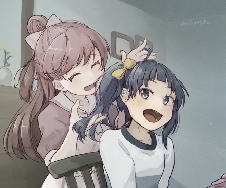  Nijigaoka Mashiro &amp; Sora Harewataru by mochinocha