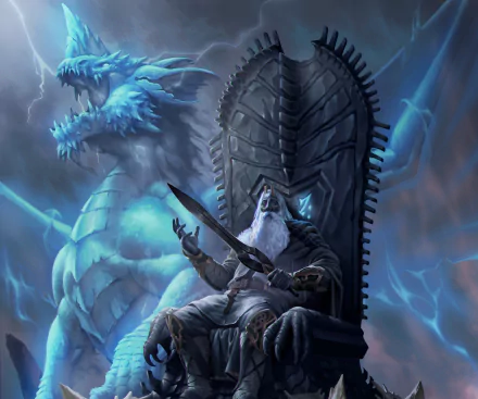  Wyrmskull Throne &amp; King Hekaton by Audy Ravindra