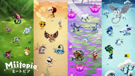 video game Miitopia HD Desktop Wallpaper | Background Image