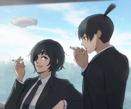  Aki Hayakawa &amp; Himeno by ulsaltff