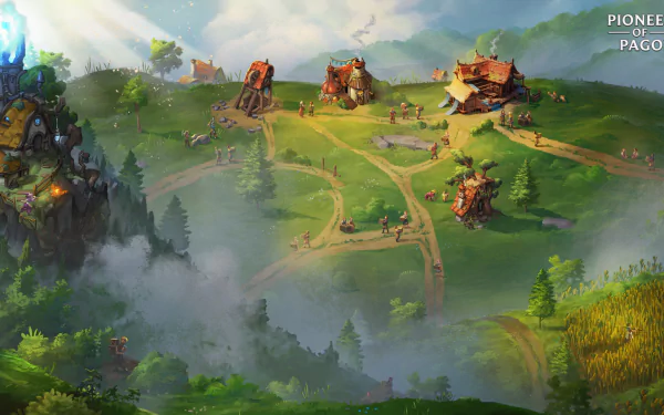 video game Pioneers of Pagonia HD Desktop Wallpaper | Background Image