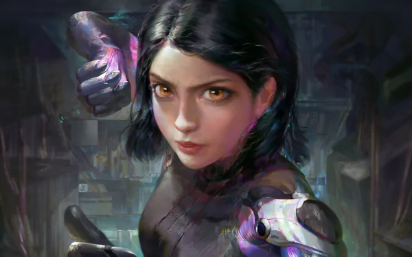 Alita (Alita: Battle Angel) movie Alita: Battle Angel HD Desktop Wallpaper | Background Image