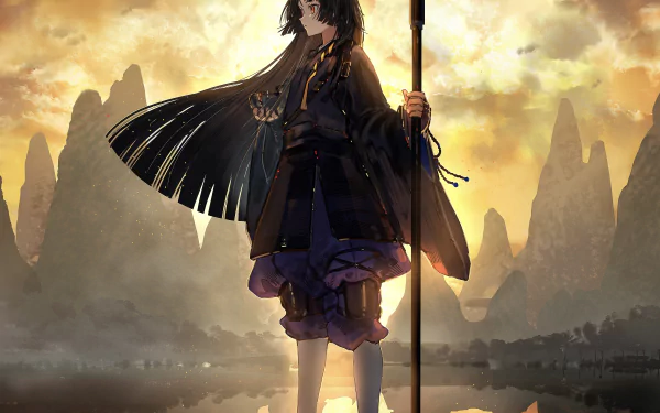  Saga - Arknights by Gawako