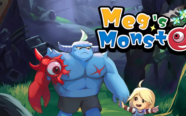 video game Meg's Monster HD Desktop Wallpaper | Background Image