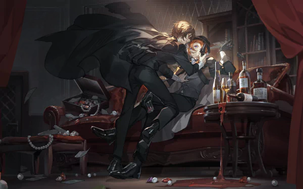  Osamu Dazai &amp; Chūya Nakahara by ミシュラン13OvO