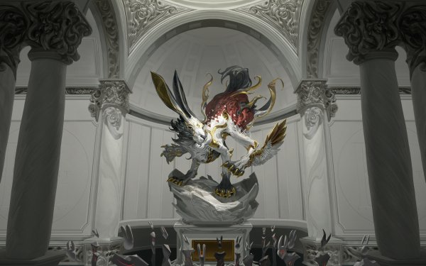 Fantasy Statue HD Wallpaper | Background Image