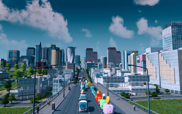 video game Cities: Skylines HD Desktop Wallpaper | Background Image