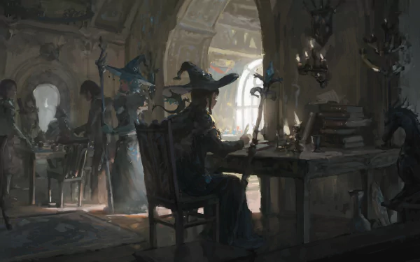 fantasy witch HD Desktop Wallpaper | Background Image