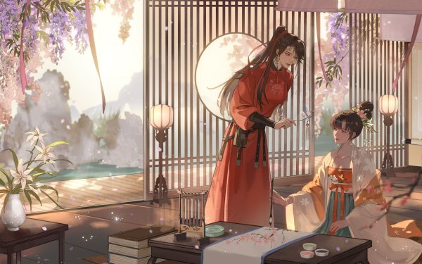 Anime Qiang Jin Jiu Hua Xiangyi Qi Zhuyin HD Wallpaper | Background Image