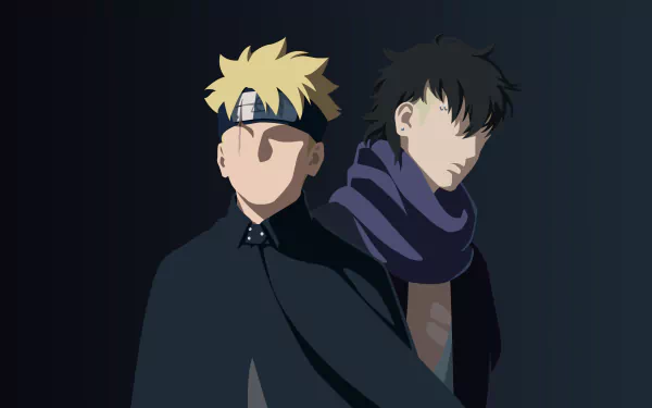  Boruto &amp; Kawaki by Dave020626