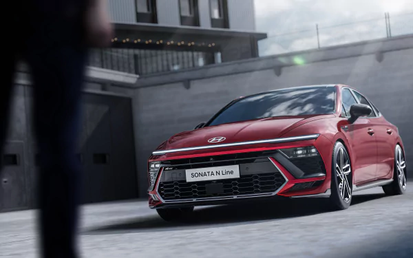 vehicle Hyundai Sonata N Line HD Desktop Wallpaper | Background Image