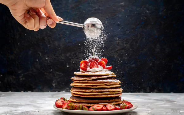 food pancake HD Desktop Wallpaper | Background Image