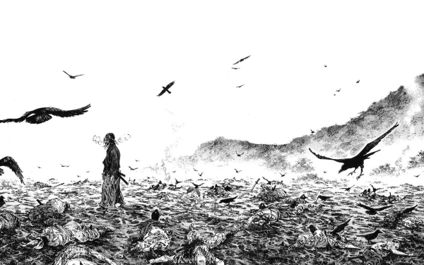 Miyamoto Musashi (Vagabond) Anime Vagabond HD Desktop Wallpaper | Background Image