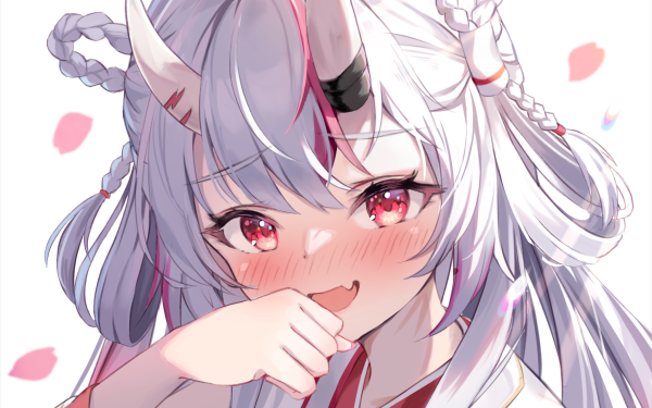 Anime Virtual Youtuber Nakiri Ayame Hololive HD Wallpaper | Background Image
