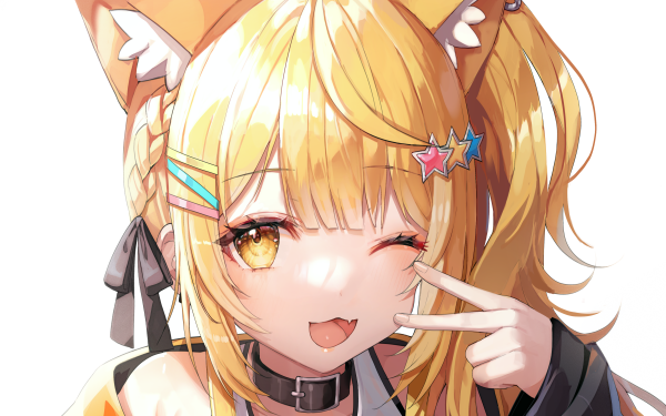 Anime Virtual Youtuber Yozora Mel Hololive HD Wallpaper | Background Image