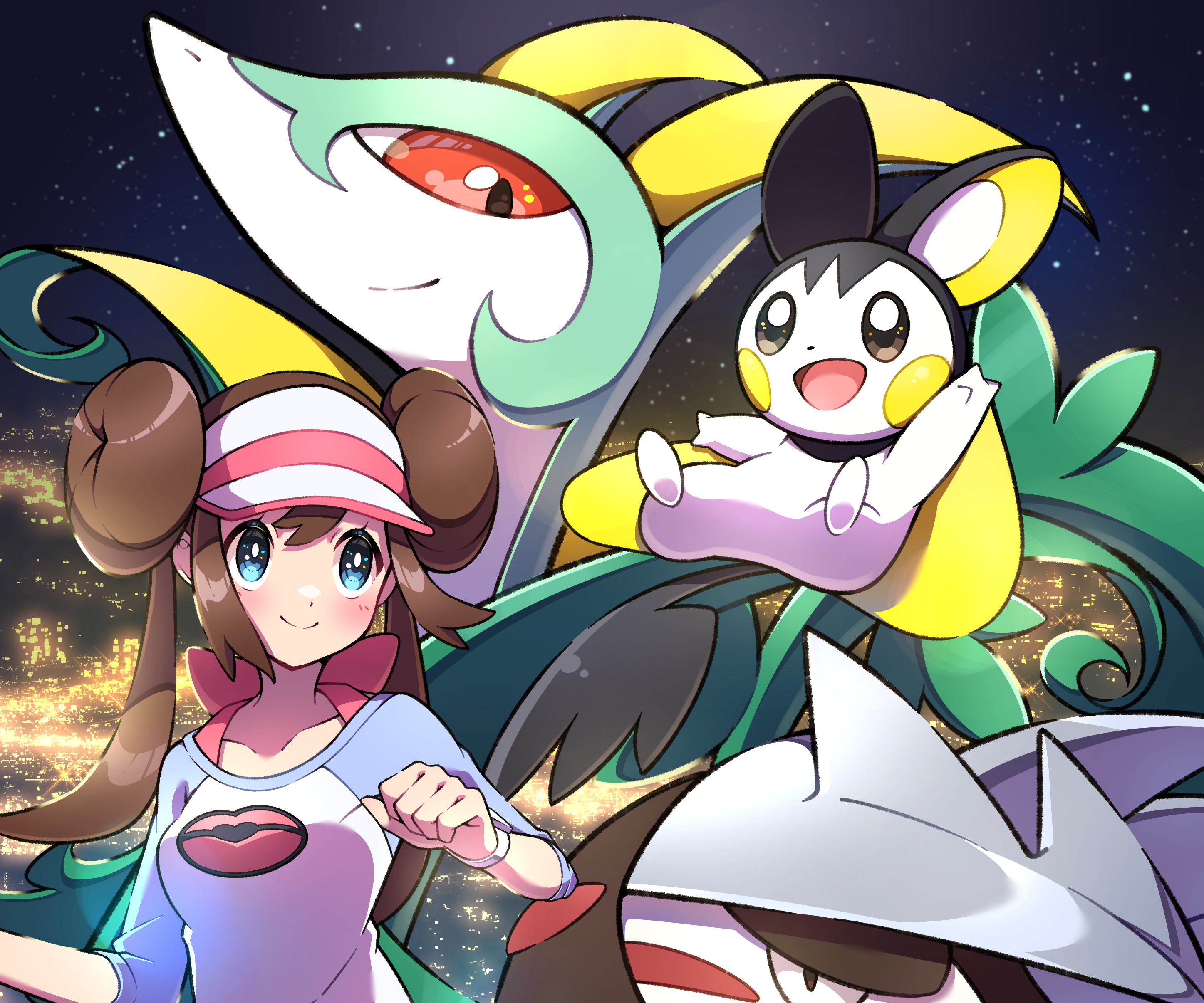 Video Game Pokemon: Black and White 2 HD Wallpaper by tokumaro