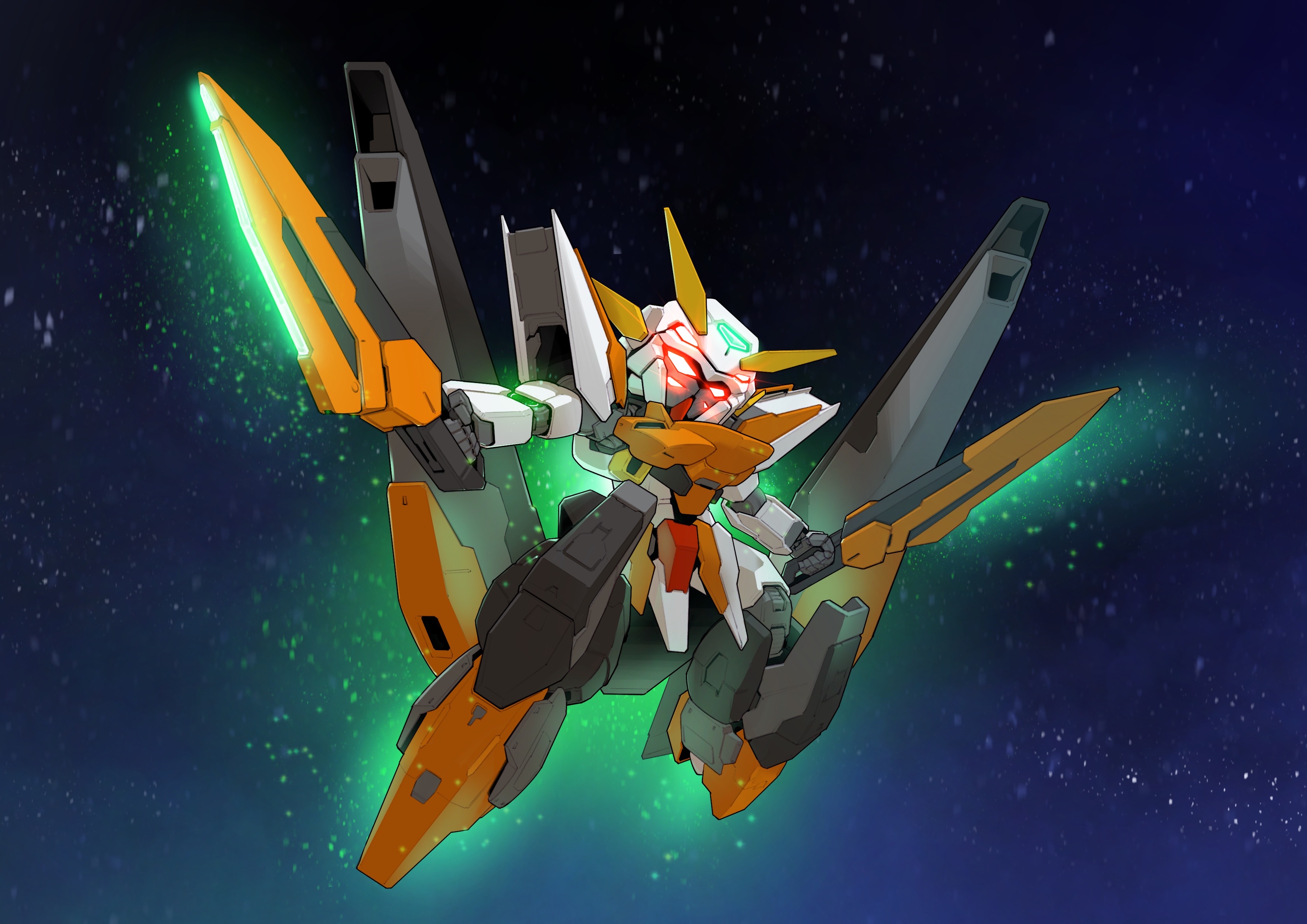 GN-011 Gundam Harute by Zakuma
