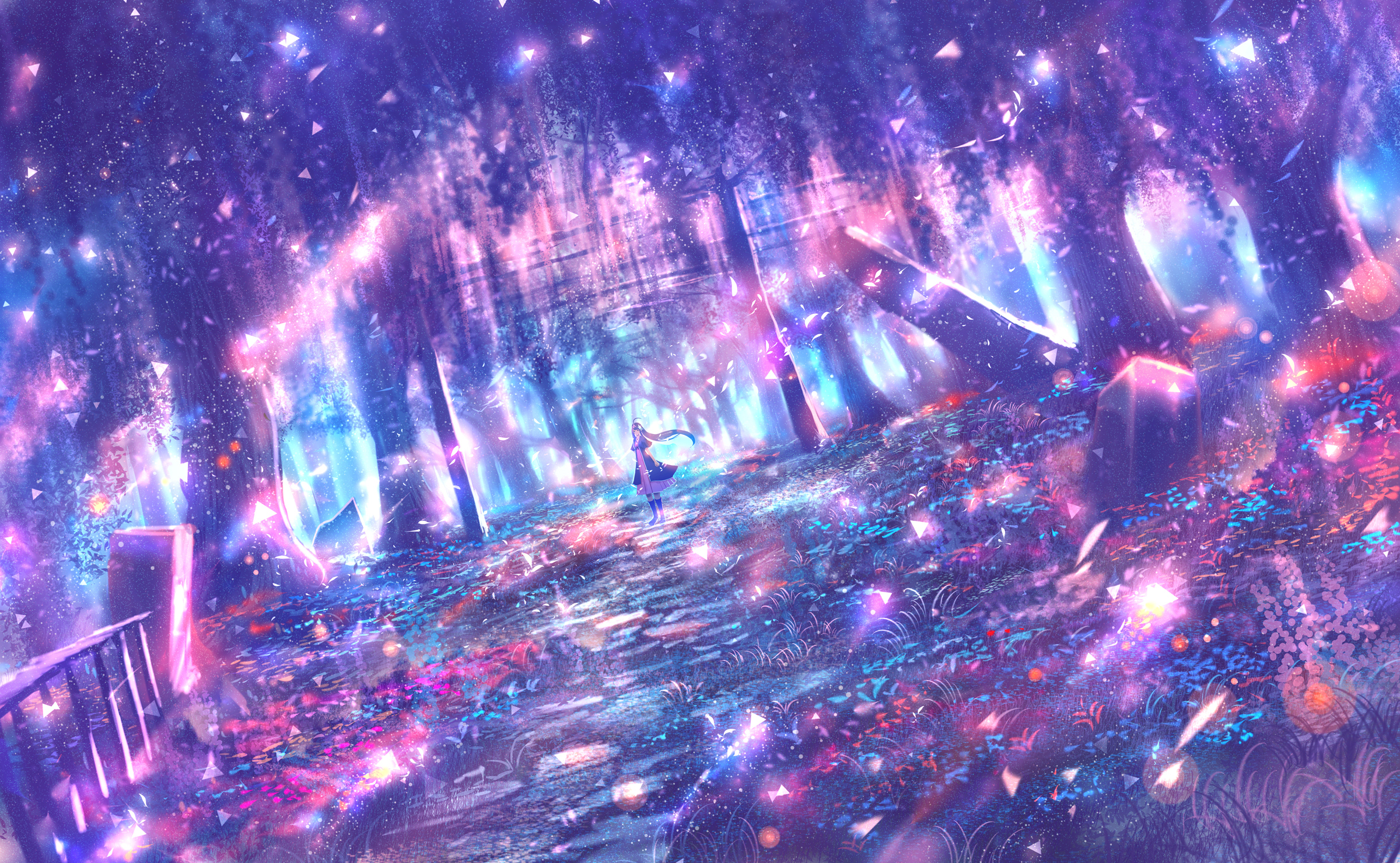 Galaxy illustration, Children Who Chase Lost Voices, Makoto Shinkai , anime  HD wallpaper | Wallpaper Flare