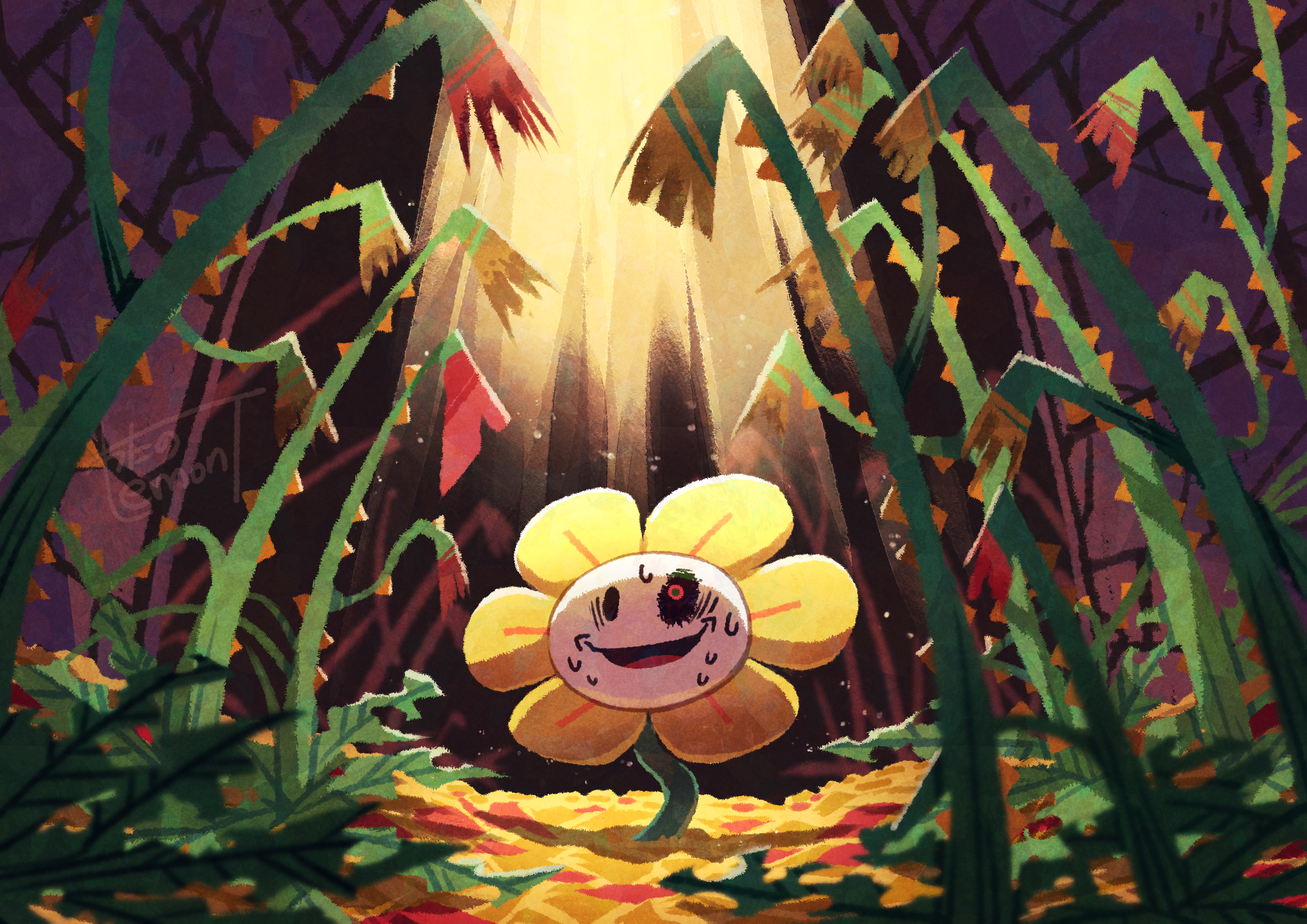 Omega Flowey (Undertale) HD Wallpapers and Backgrounds