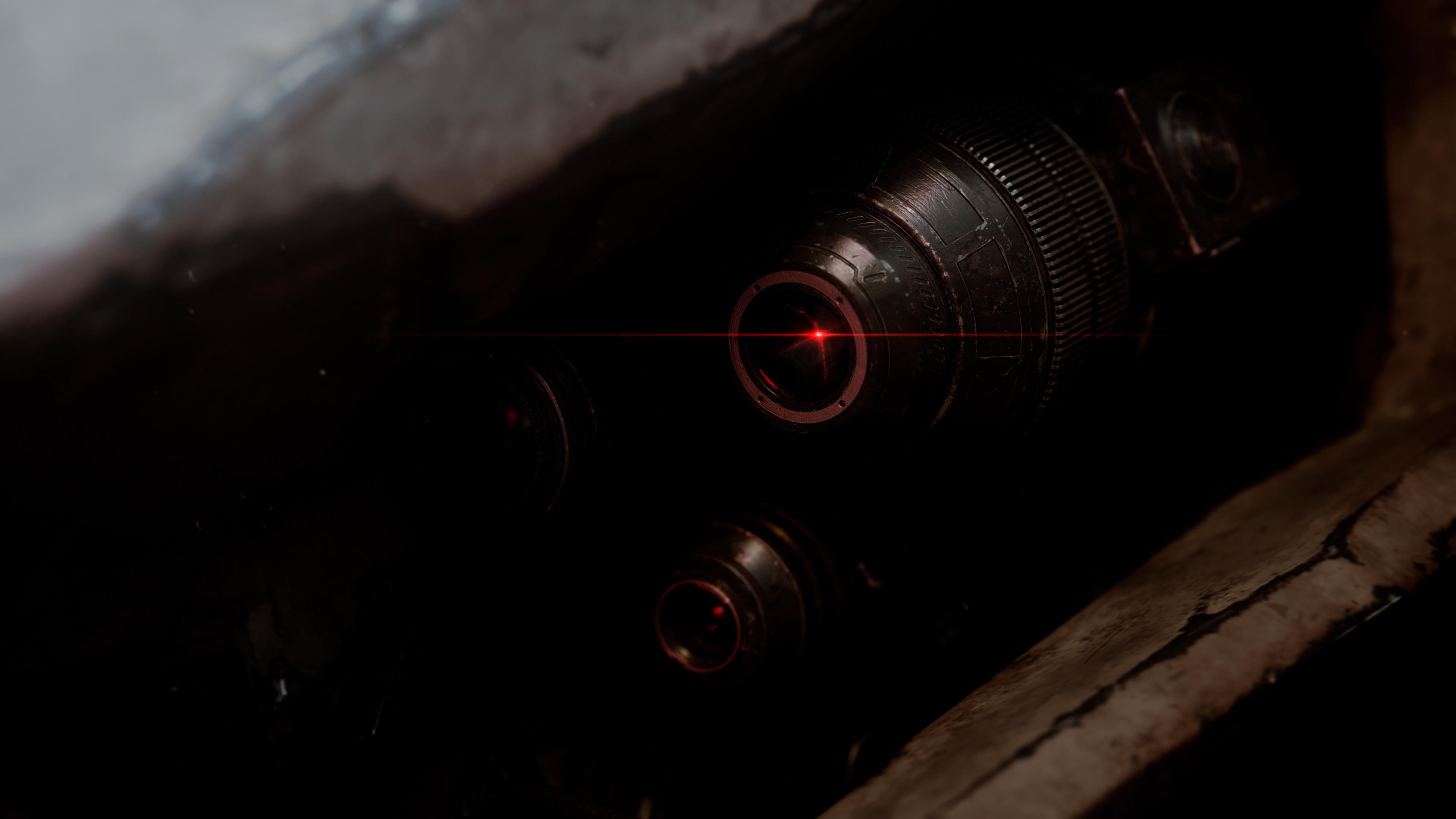 HD wallpaper featuring a close-up detail from Armored Core VI: Fires of Rubicon, perfect for desktop background.
