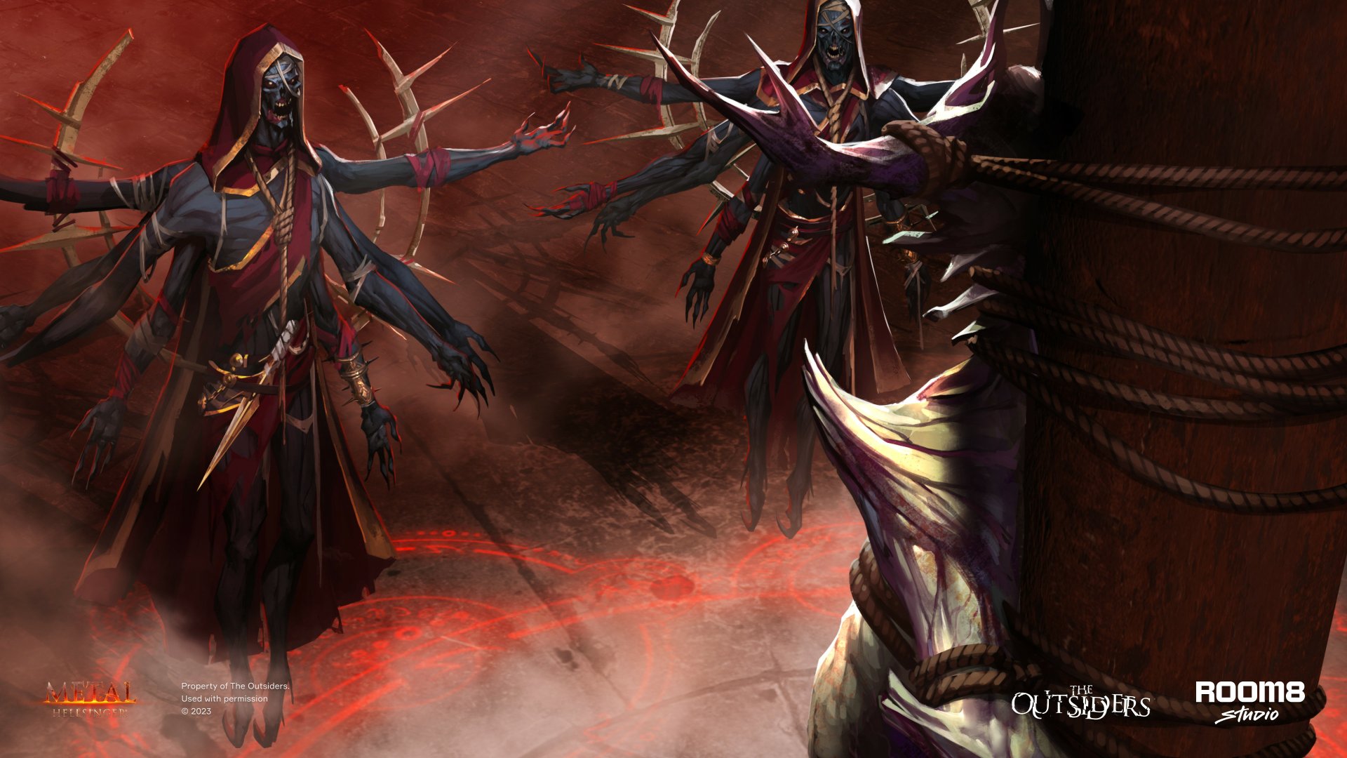 Download Video Game Metal: Hellsinger 4k Ultra HD Wallpaper