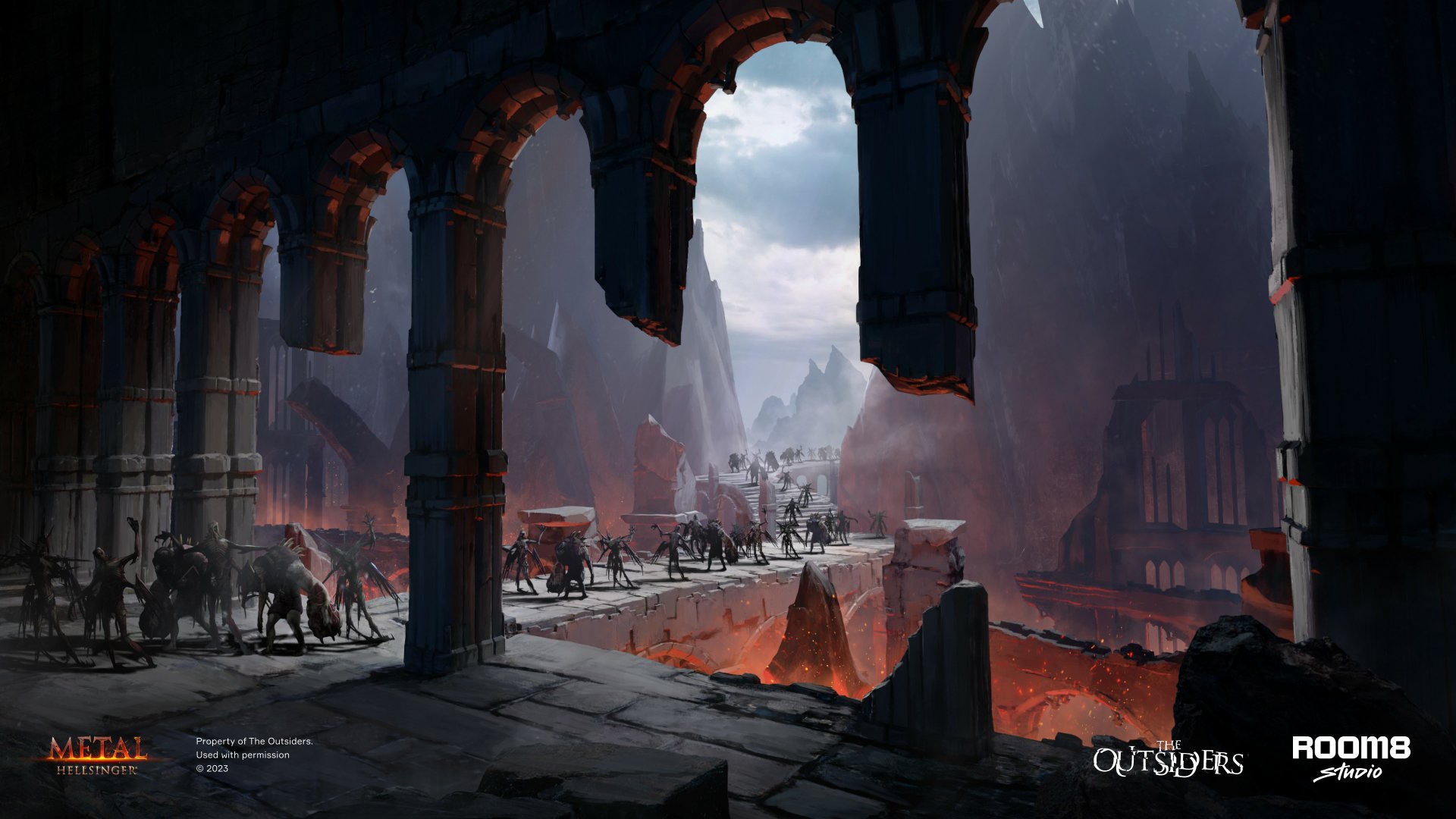 Download Video Game Metal: Hellsinger 4k Ultra HD Wallpaper